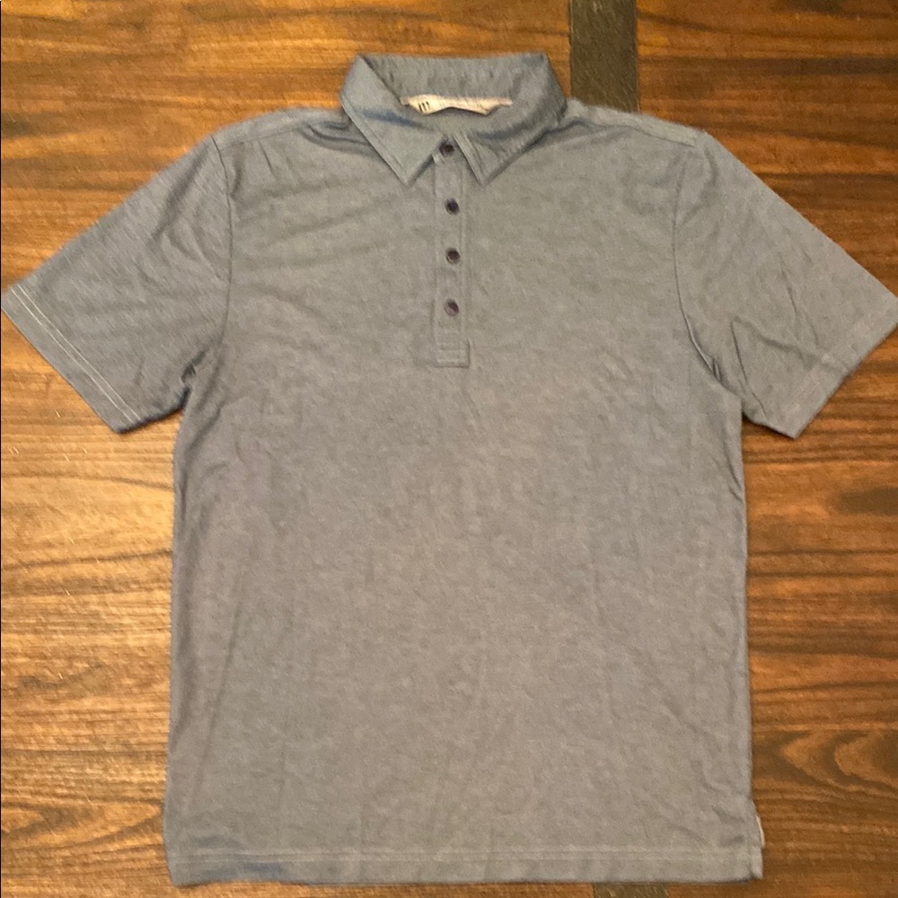 Travis Mathew Men's Blue Polo Shirt